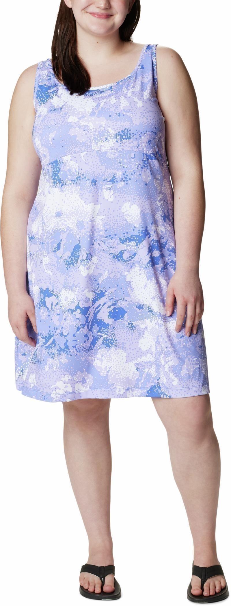 Freezer III Dress, Extended - Womens - violet sea foam floral 1