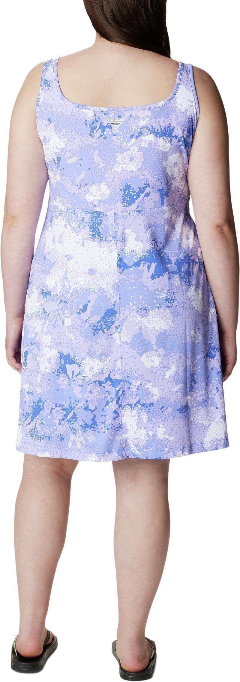 Freezer III Dress, Extended - Womens - violet sea foam floral 1