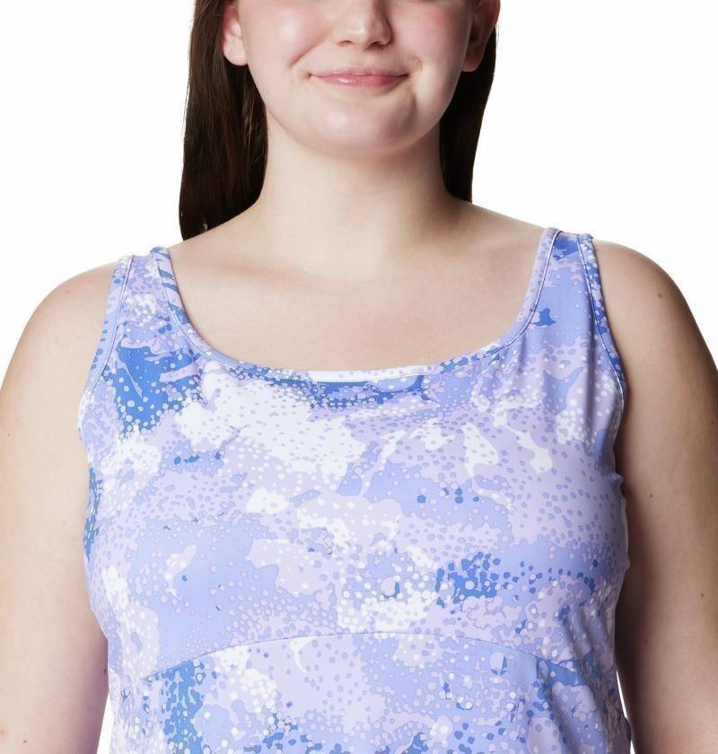 Freezer III Dress, Extended - Womens - violet sea foam floral 1