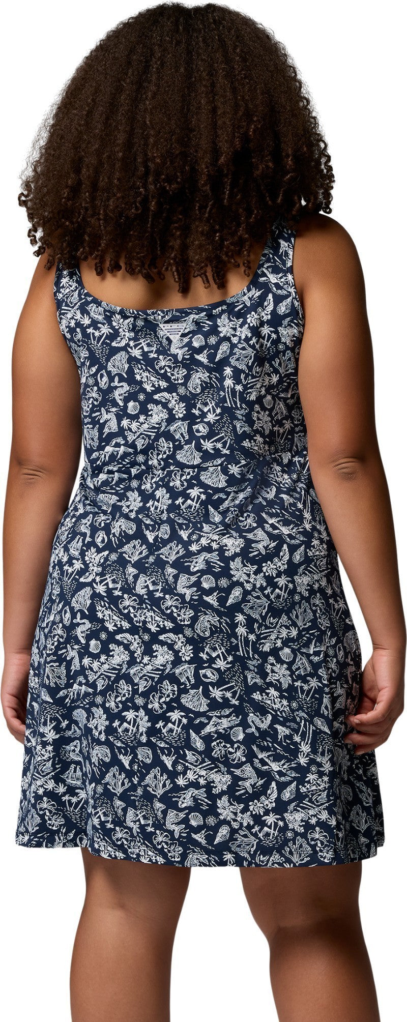 Freezer III Dress, Extended - collegiate navy konakai tonal 1