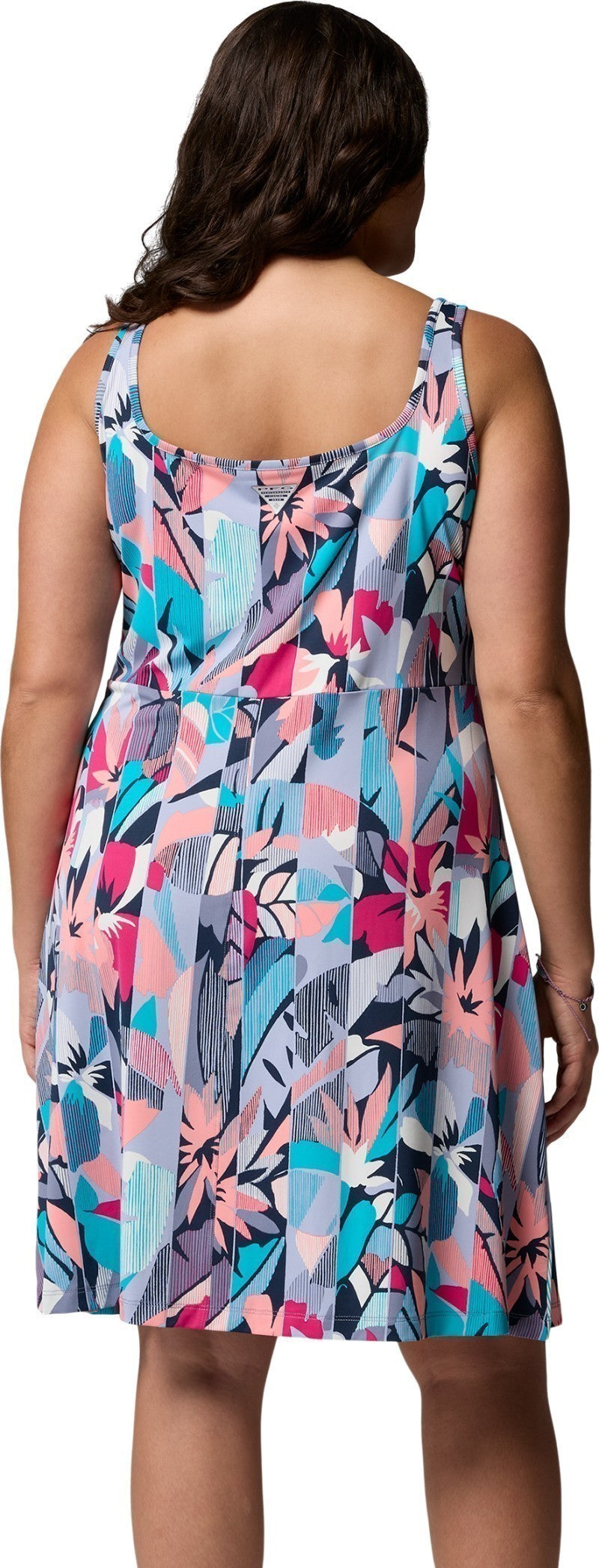 Freezer III Dress, Extended - guava pink tropicview 1