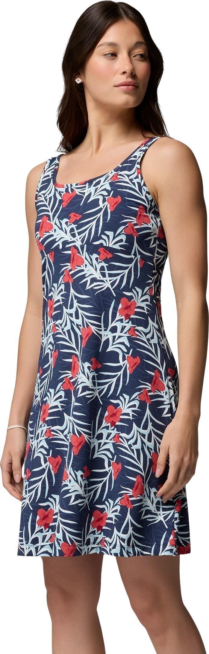 Freezer III Dress - beet sunflora 1