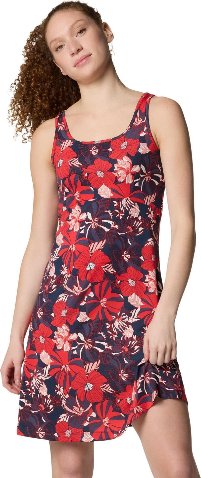 Freezer III Dress - collegiate navy retropical 1