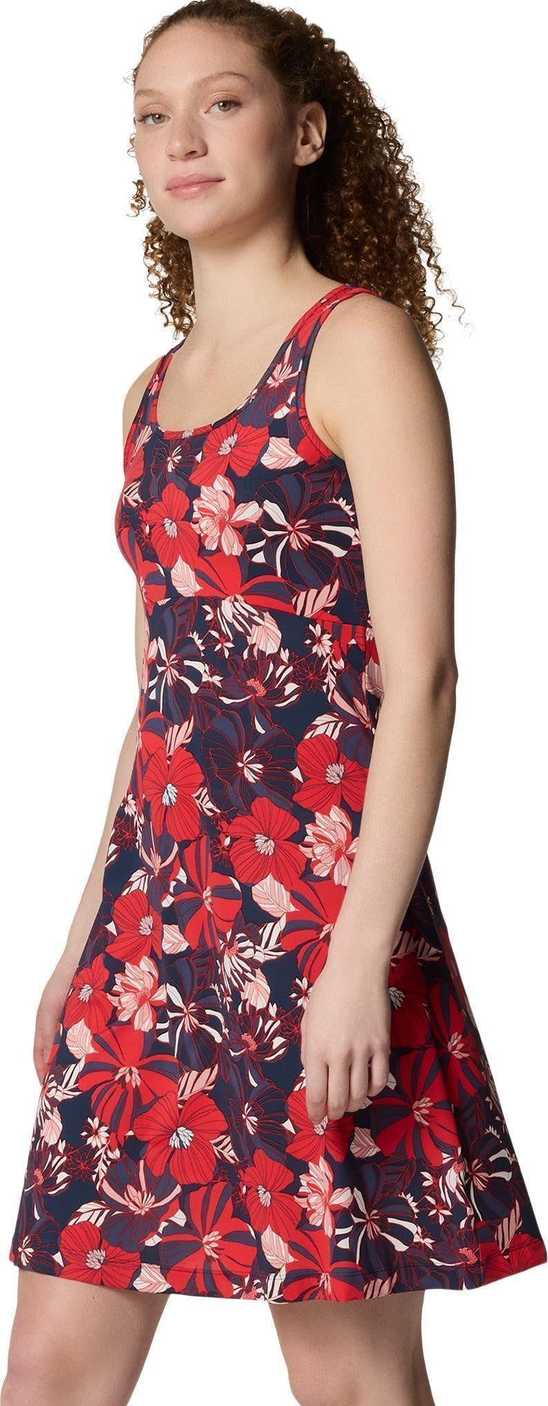 Freezer III Dress - collegiate navy retropical 1