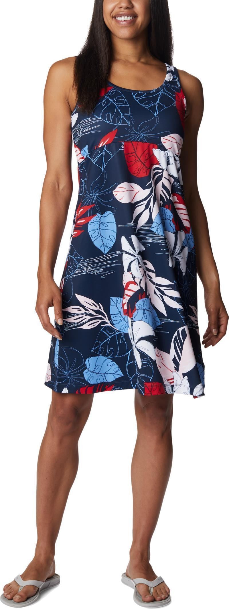 Freezer III Dress - collegiate navy tropamix 1