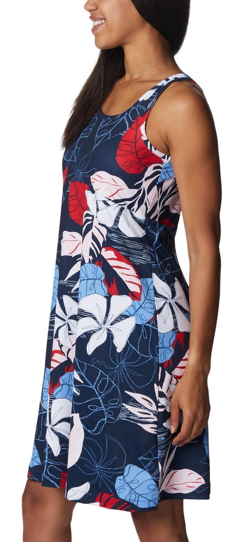 Freezer III Dress - collegiate navy tropamix 1