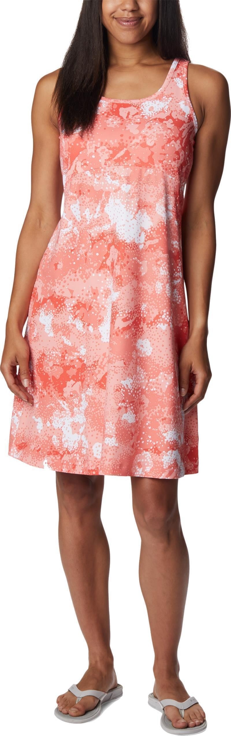 Freezer III Dress - corange foam floral 1