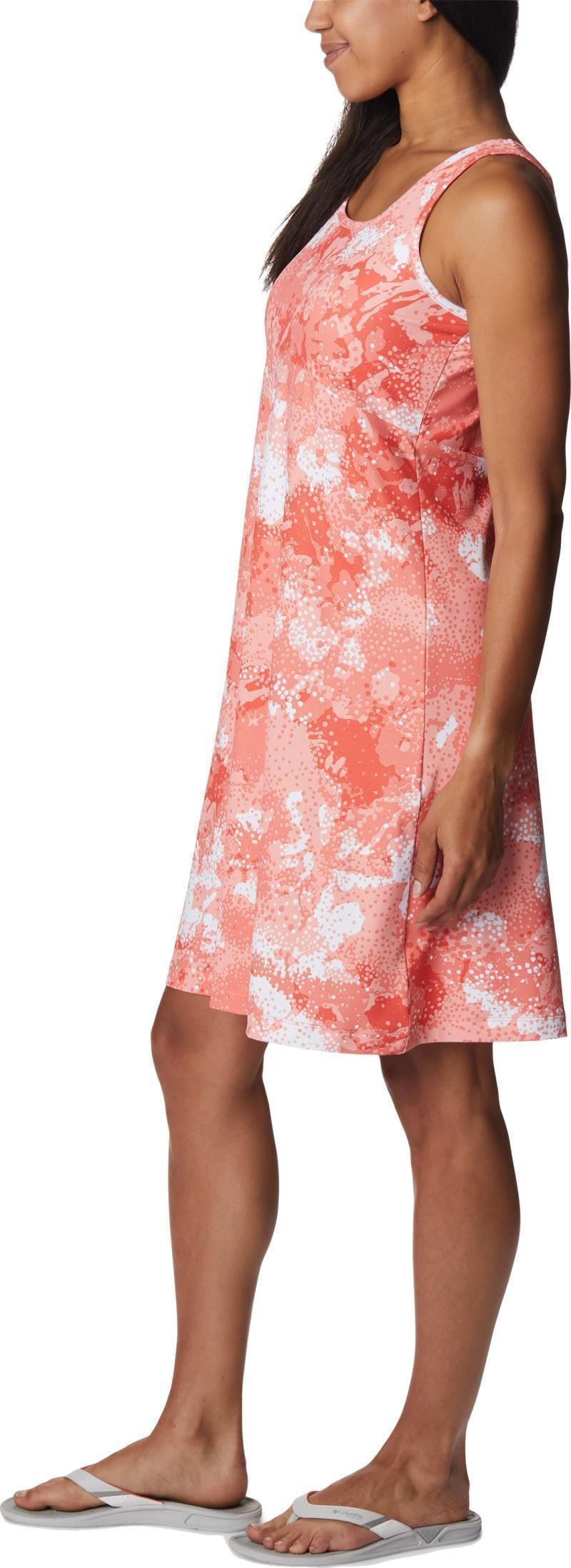 Freezer III Dress - corange foam floral 1