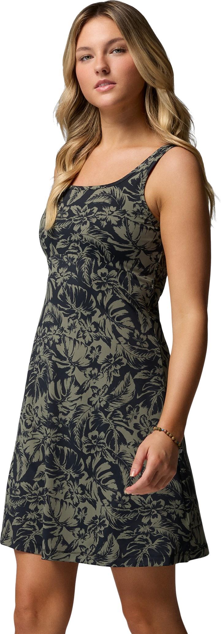 Freezer III Dress - cypress vacay blooms tonal 1