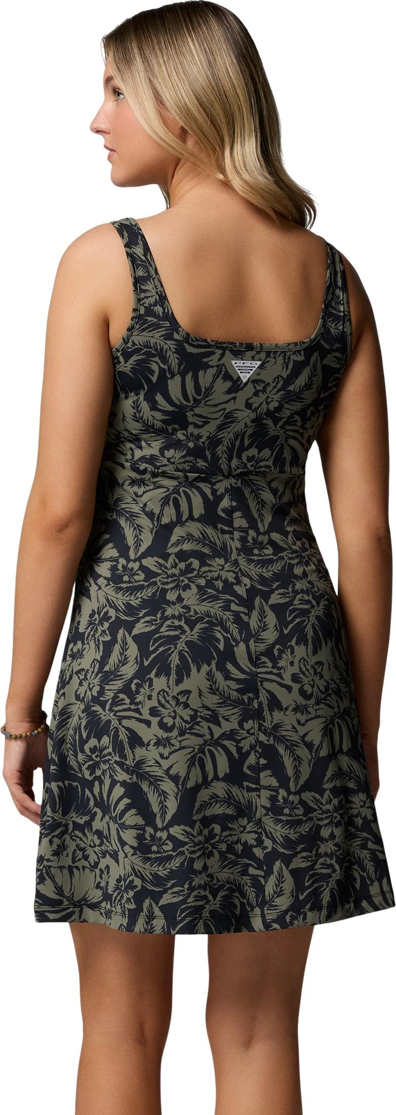 Freezer III Dress - cypress vacay blooms tonal 1