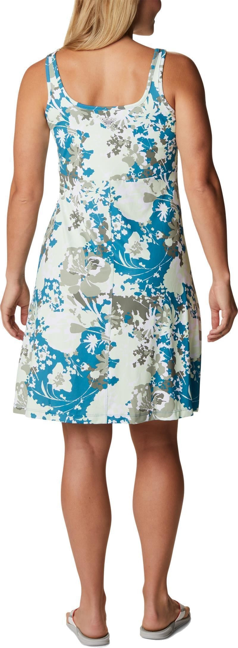 Freezer III Dress - deep marine florid meadows 1