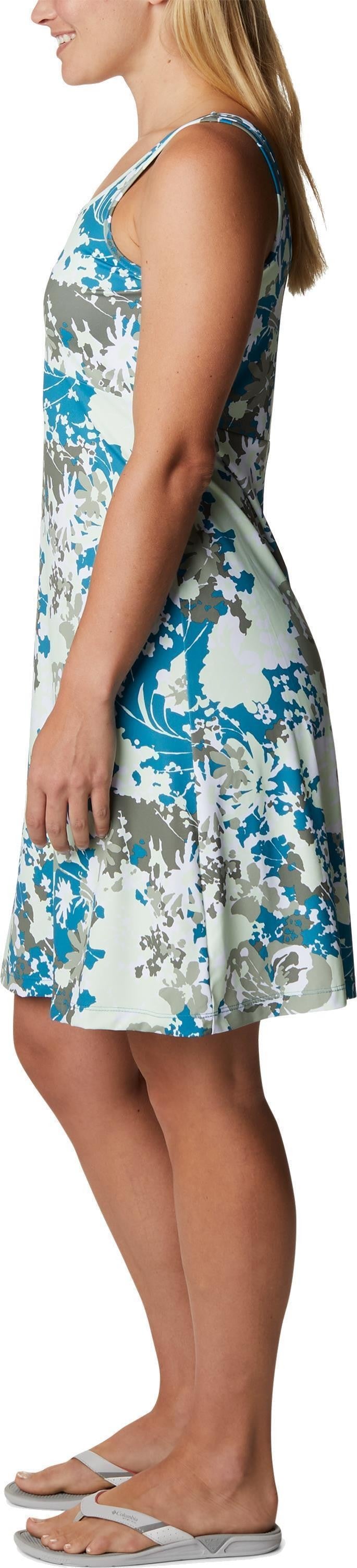 Freezer III Dress - deep marine florid meadows 1