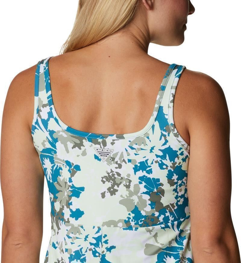 Freezer III Dress - deep marine florid meadows 1