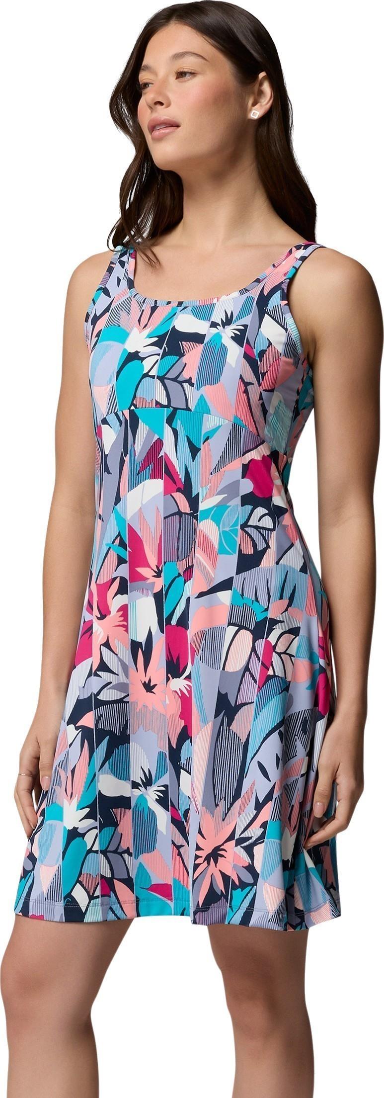 Freezer III Dress - guava pink tropicview 1