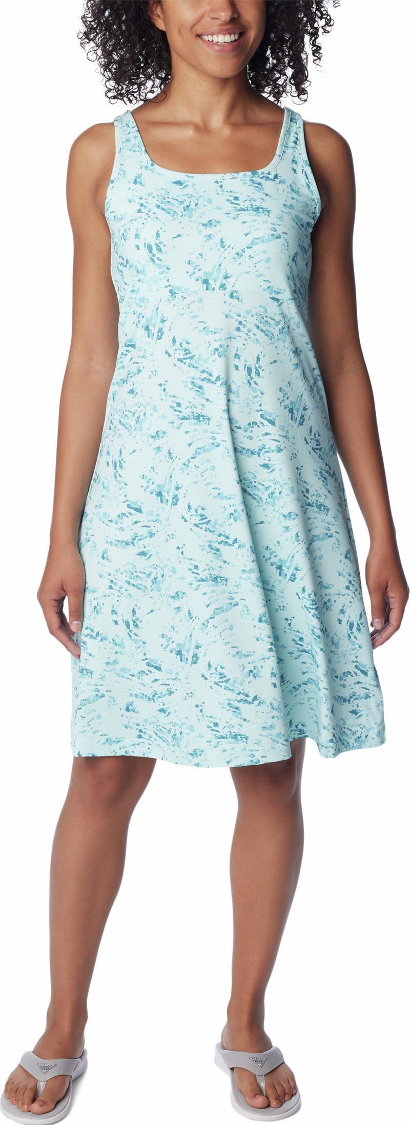 Freezer III Dress - icy morn winding waters 1