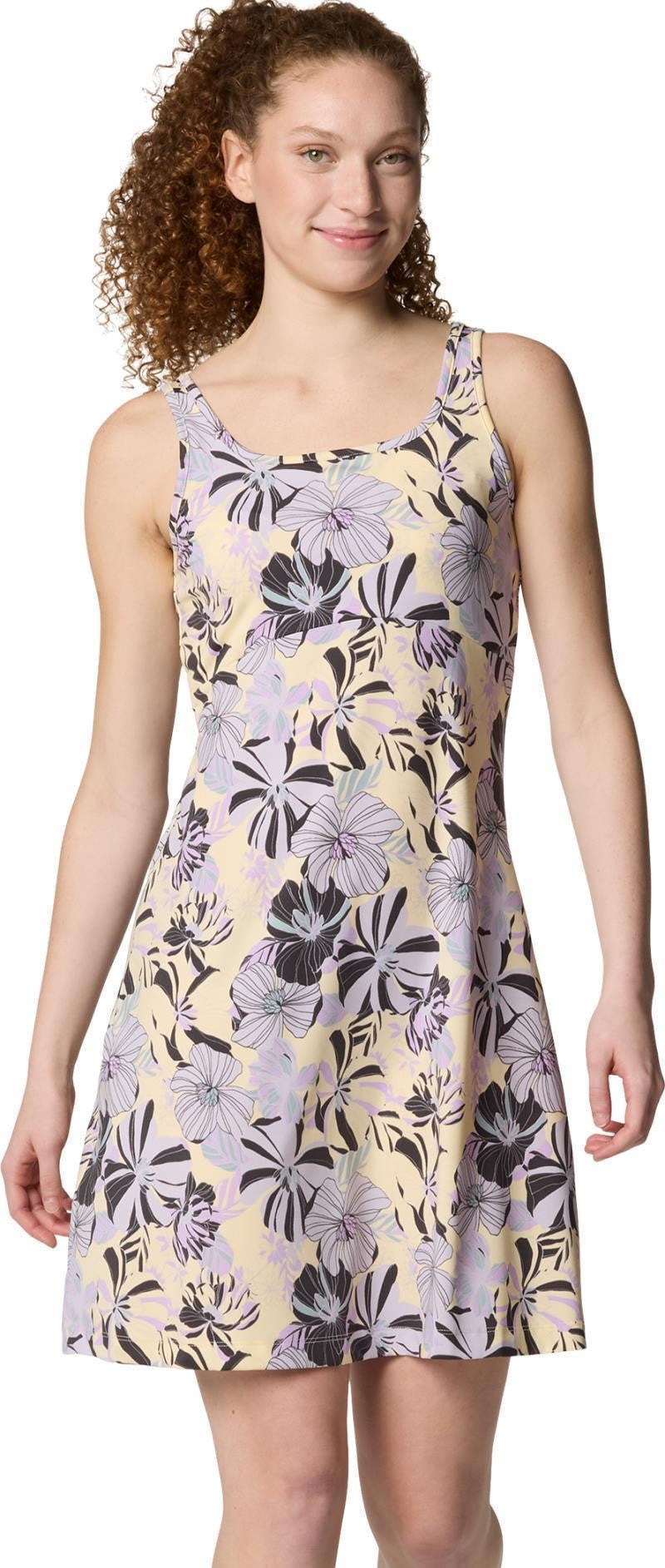 Freezer III Dress - lemon wash retropical 1