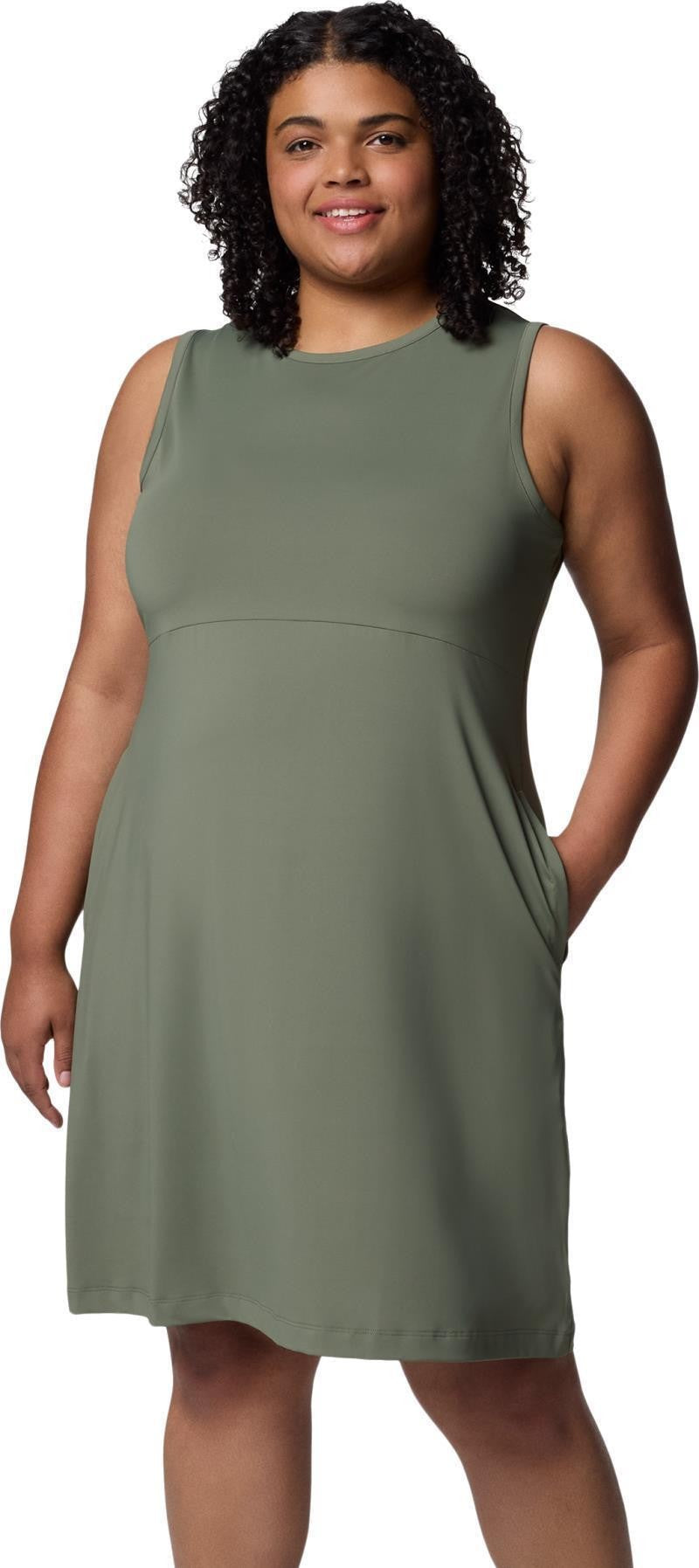 Freezer Tank Dress, Extended - cypress 1