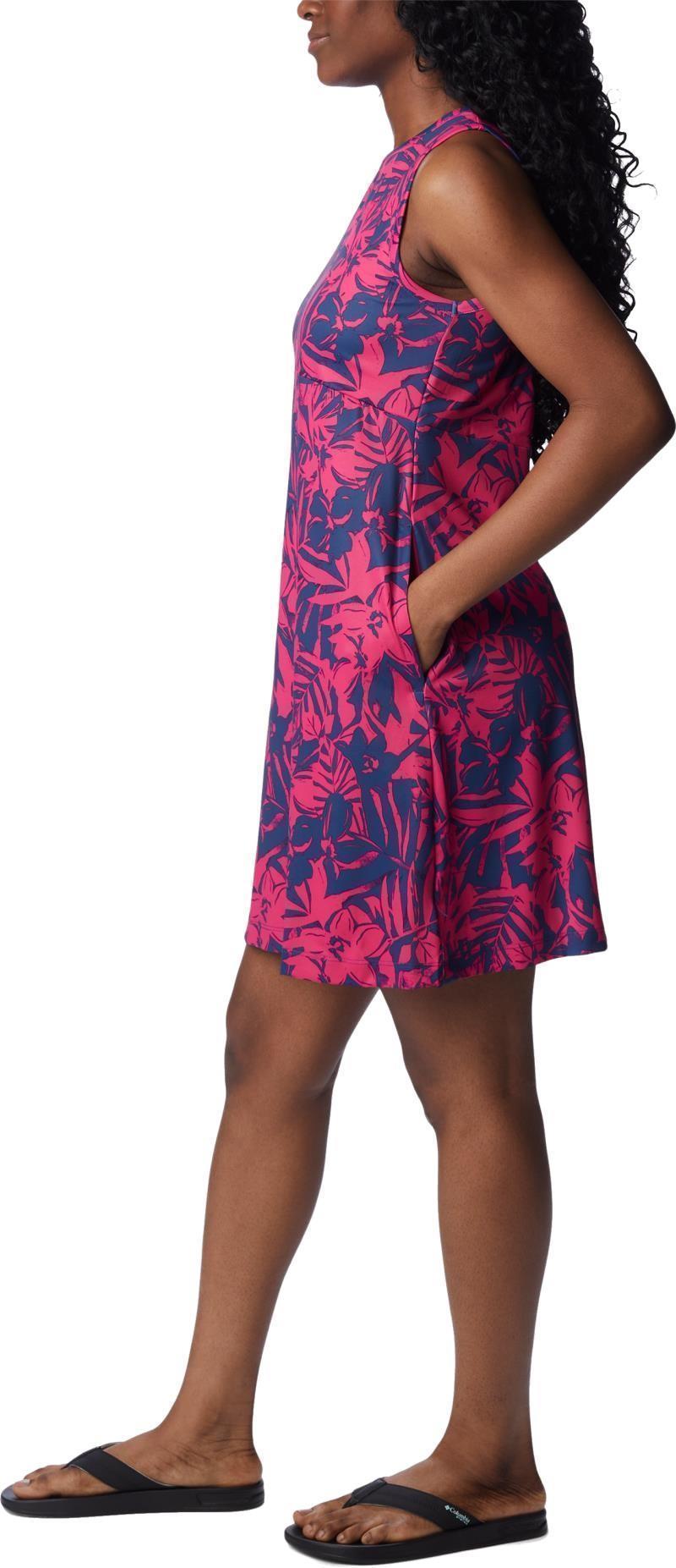 Freezer Tank Dress - Violet Sea Palmtropics 2