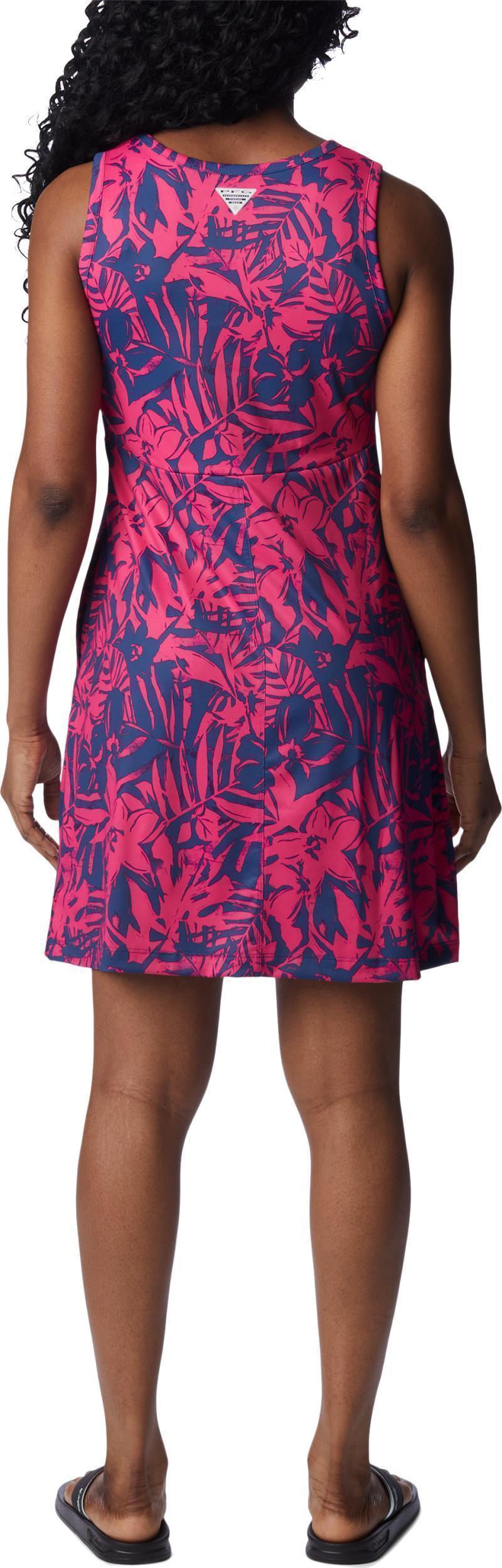 Freezer Tank Dress - Violet Sea Palmtropics 3