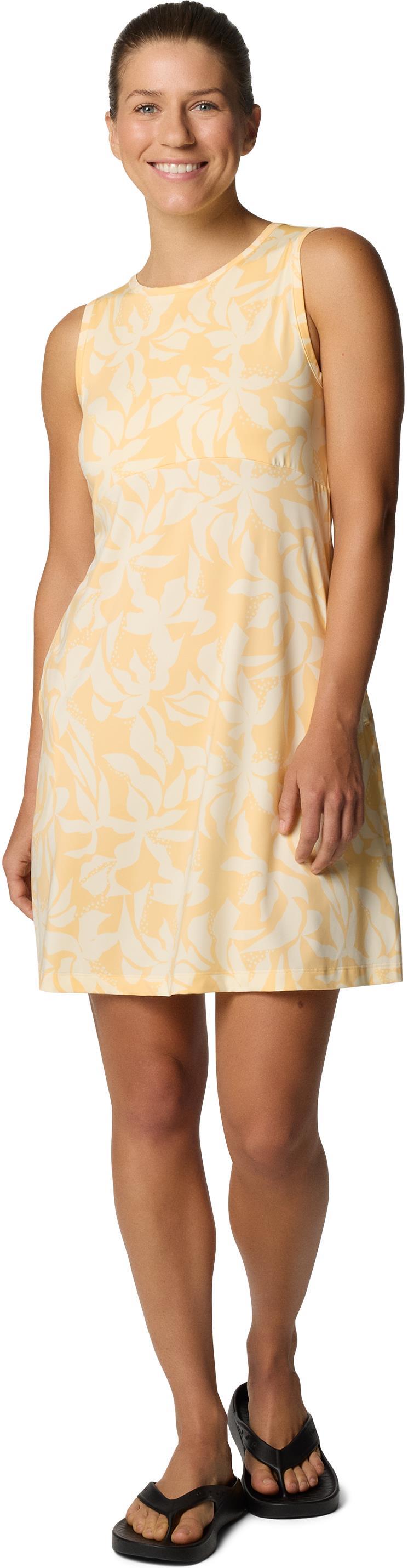 Freezer Tank Dress - cocoa butter broadleaf 1