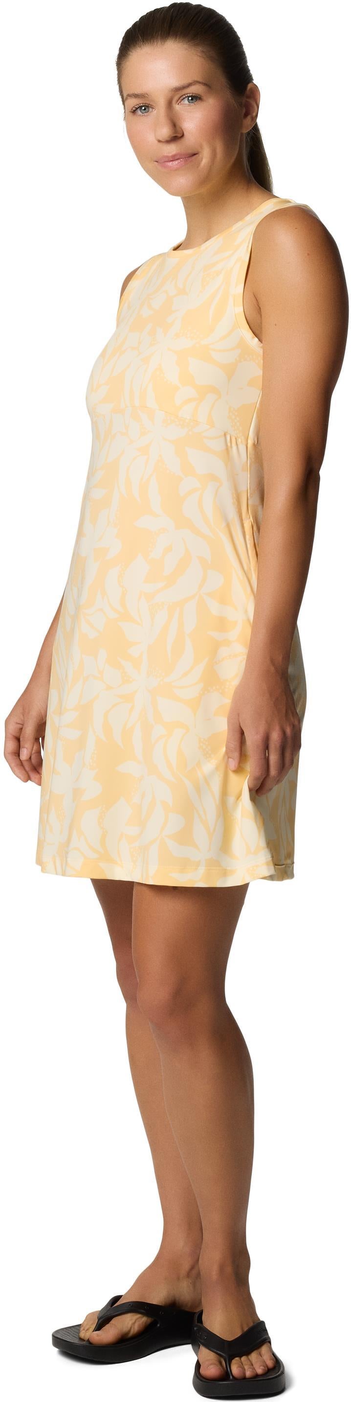 Freezer Tank Dress - cocoa butter broadleaf 1