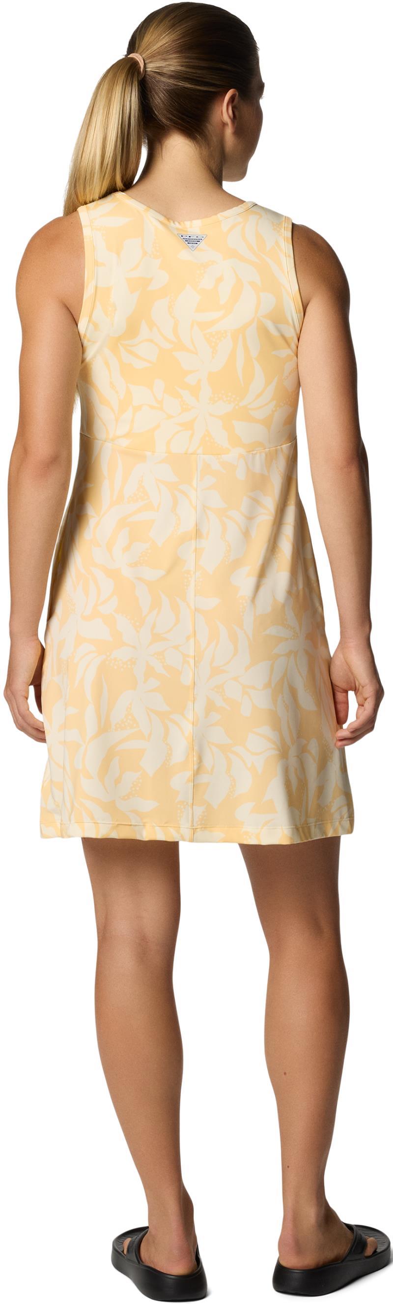 Freezer Tank Dress - cocoa butter broadleaf 1