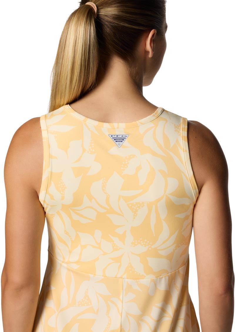 Freezer Tank Dress - cocoa butter broadleaf 1