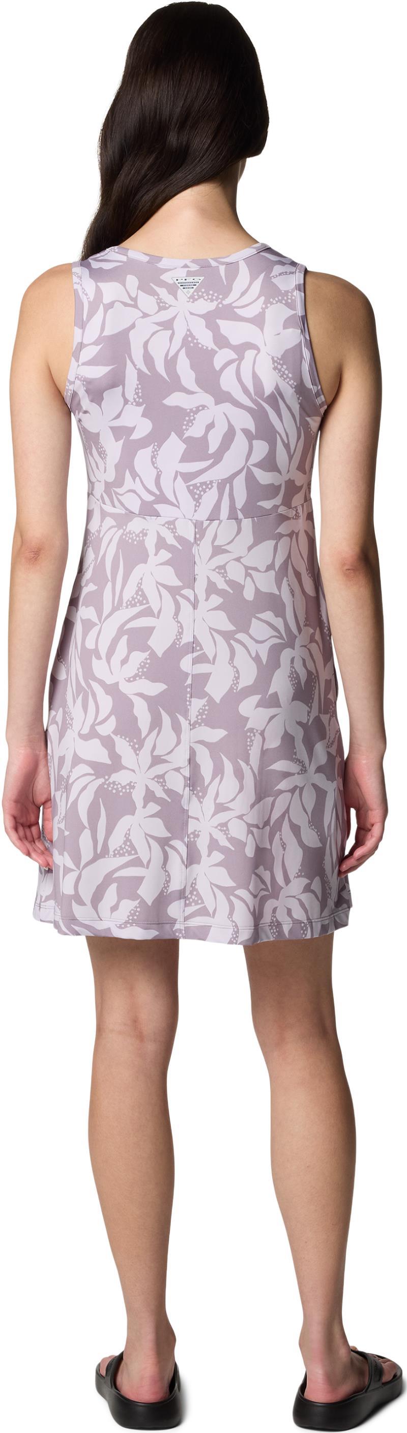 Freezer Tank Dress - shale purple broadleaf 1