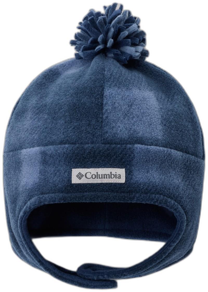 Frosty Trail II Earflap Beanie - Youth - collegiate navy omblur tonal 1