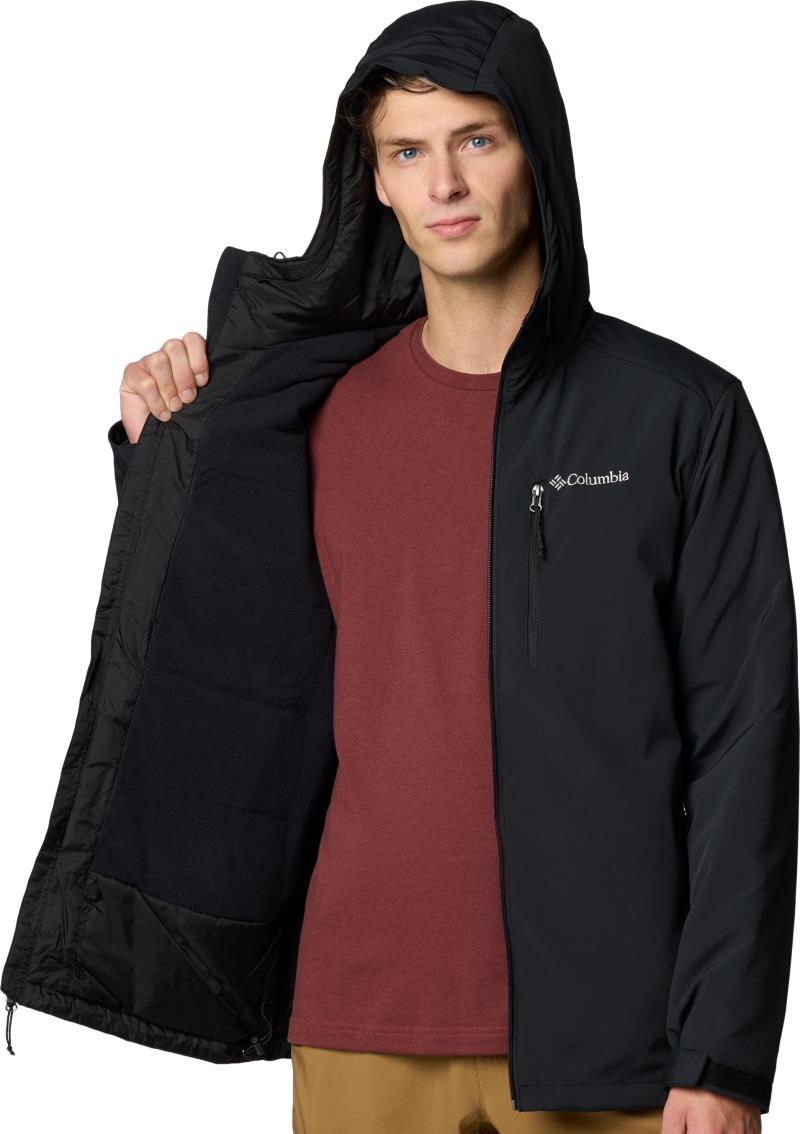 Gate Racer II Softshell - Mens - Black 3