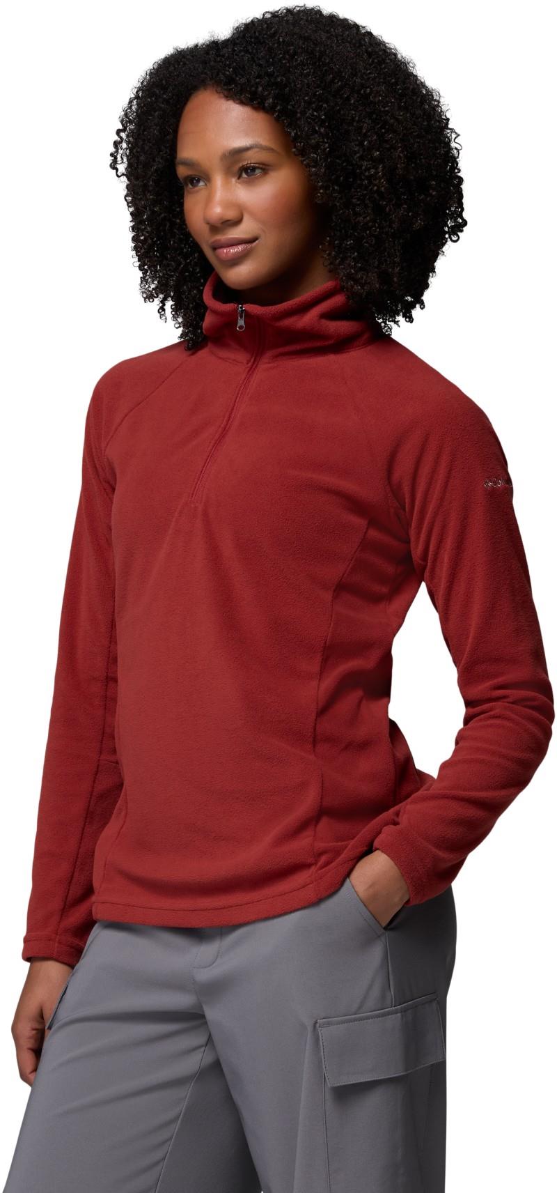 Glacial IV Half-Zip - Womens - red oxide 1