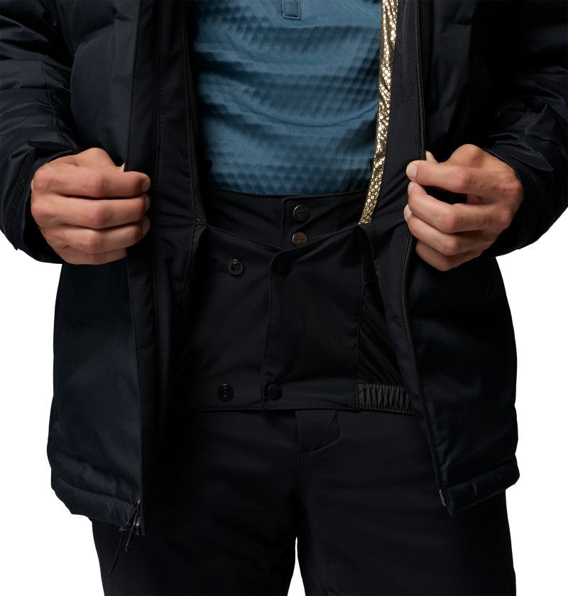 Glacier Ridge Down Jacket - Mens - black 1