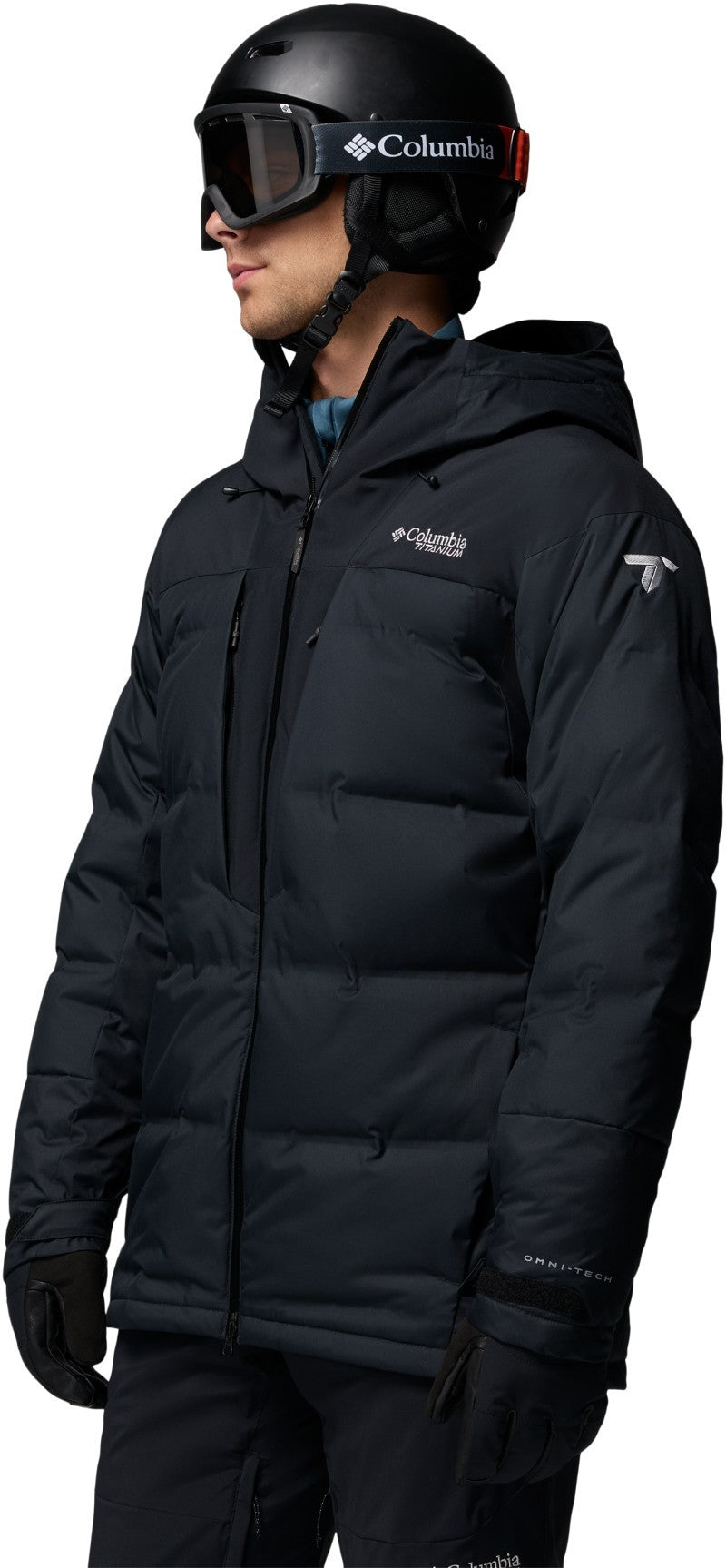 Glacier Ridge Down Jacket - Mens - black 1