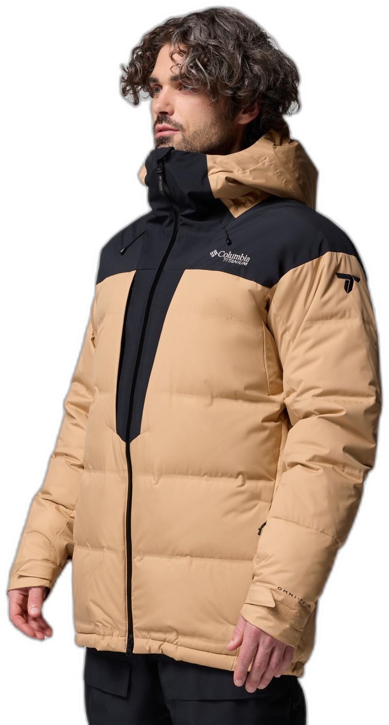 Glacier Ridge Down Jacket - Mens - canoe / black 1