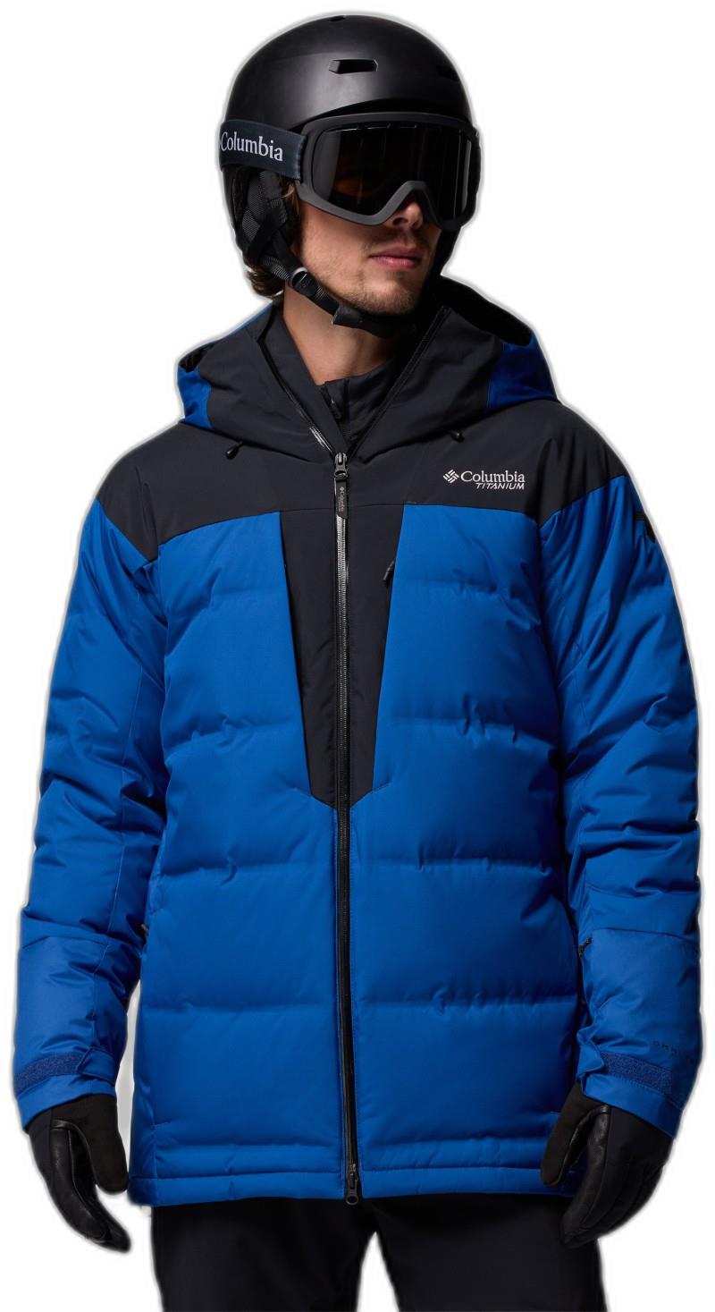Glacier Ridge Down Jacket - Mens - mountain blue / black 1