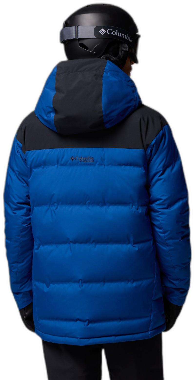 Glacier Ridge Down Jacket - Mens - mountain blue / black 1