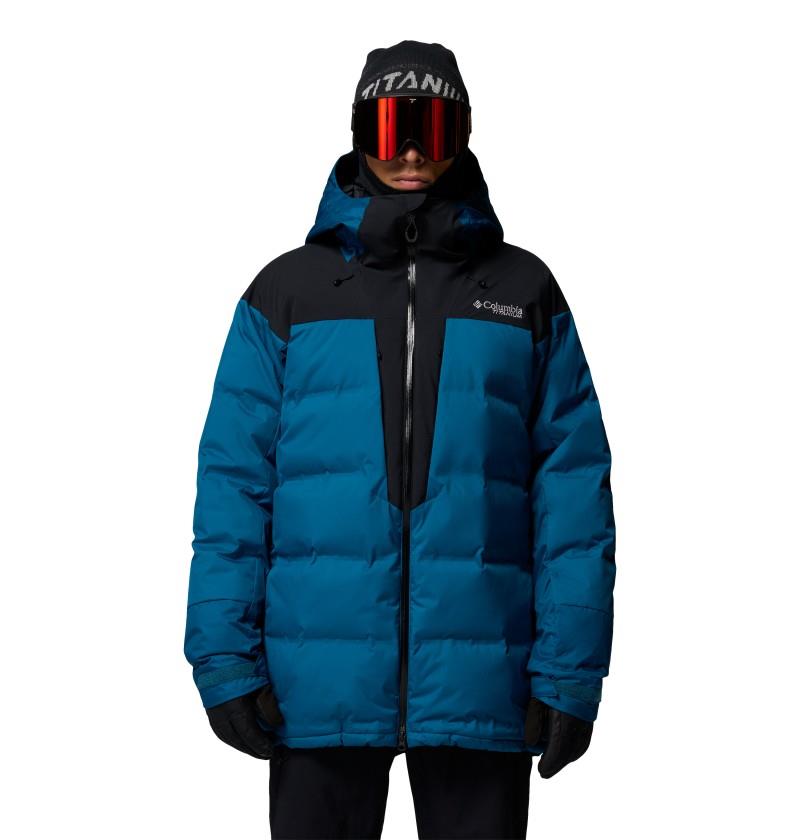Glacier Ridge Down Jacket - Mens - phoenix blue / black 1