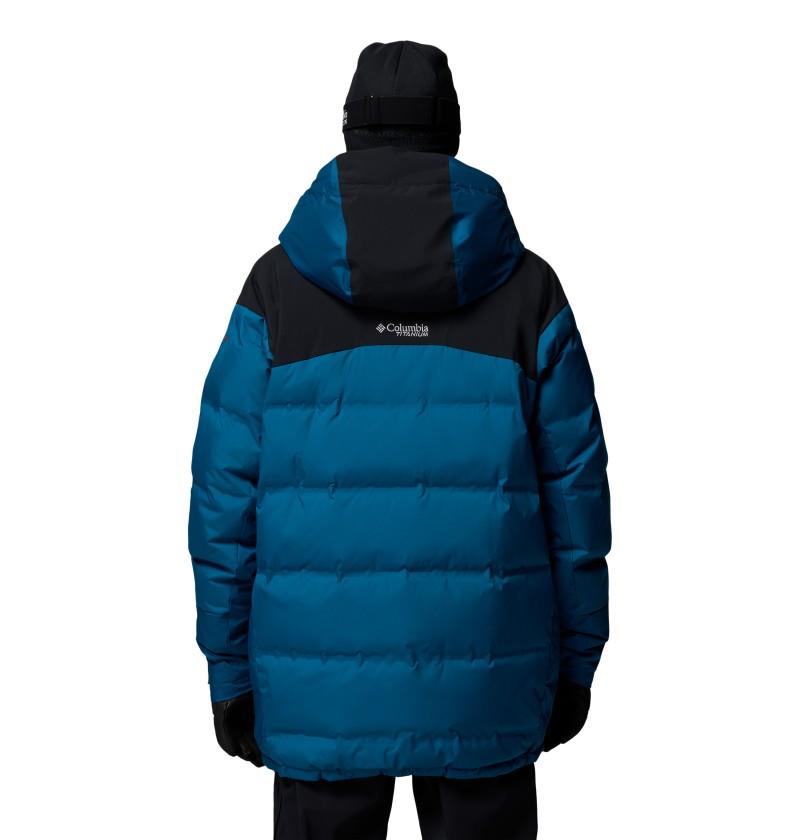 Glacier Ridge Down Jacket - Mens - phoenix blue / black 1