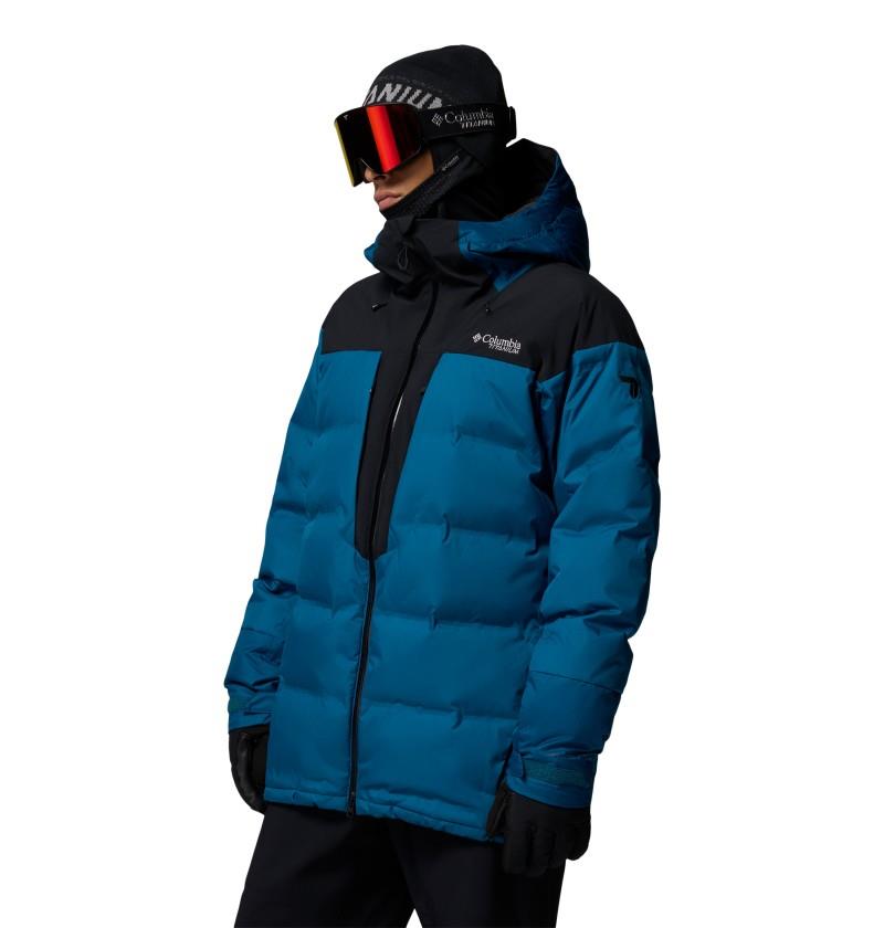 Glacier Ridge Down Jacket - Mens - phoenix blue / black 1