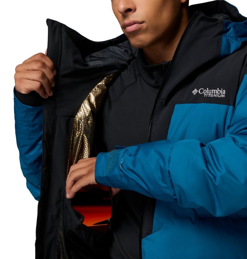 Glacier Ridge Down Jacket - Mens - phoenix blue / black 1