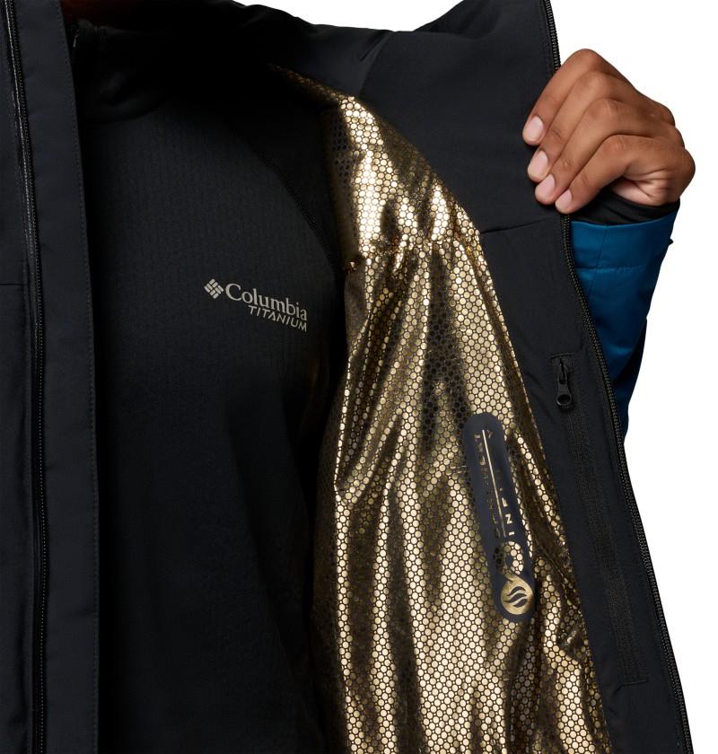 Glacier Ridge Down Jacket - Mens - phoenix blue / black 1