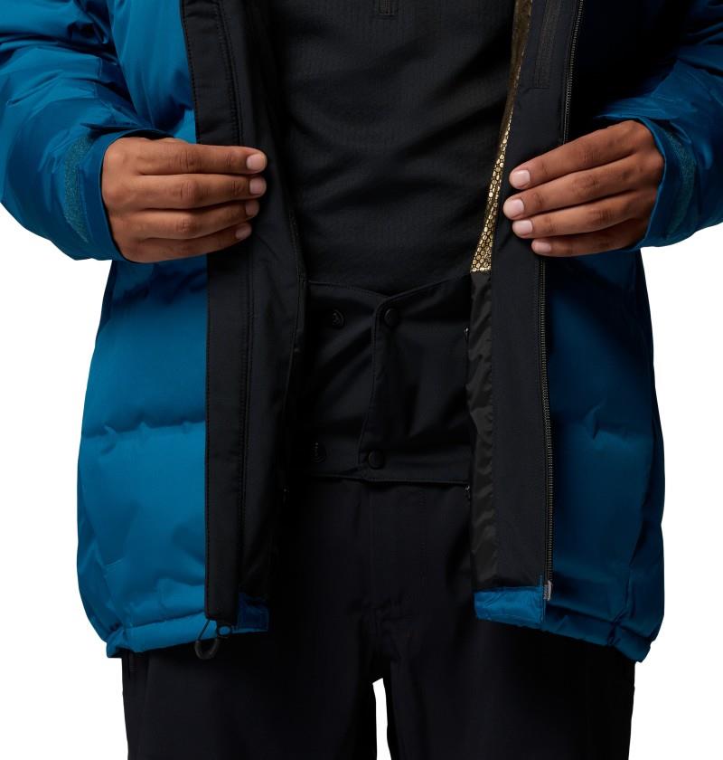 Glacier Ridge Down Jacket - Mens - phoenix blue / black 1
