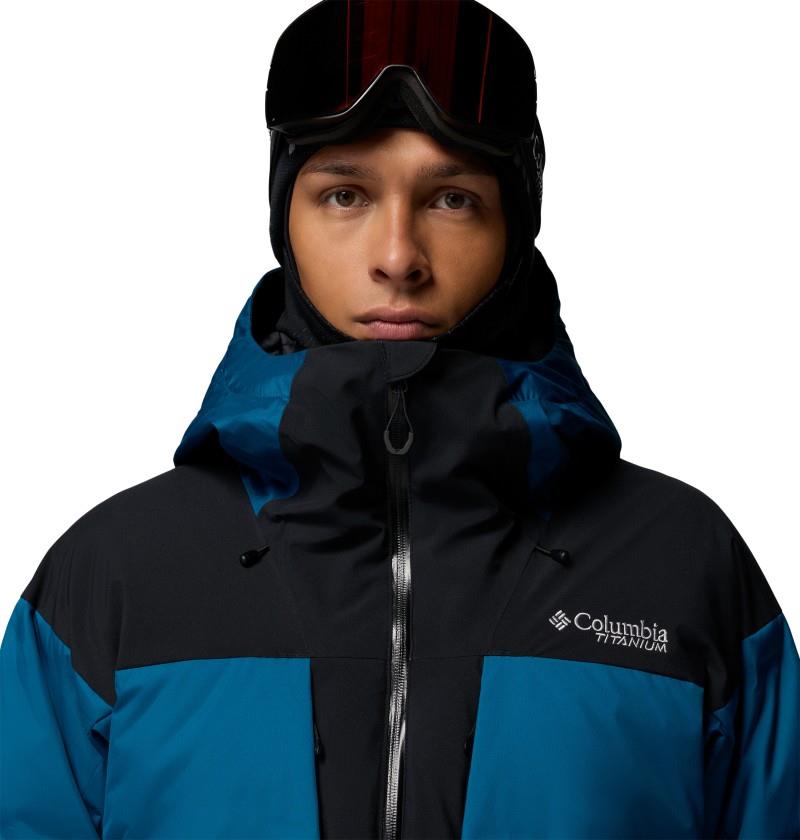 Glacier Ridge Down Jacket - Mens - phoenix blue / black 1