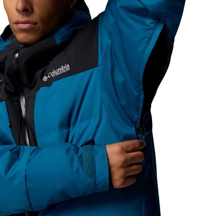 Glacier Ridge Down Jacket - Mens - phoenix blue / black 1