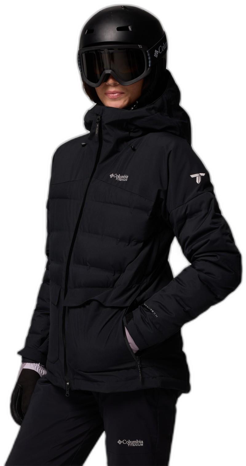Glacier Ridge Down Jacket - Womens - black 1
