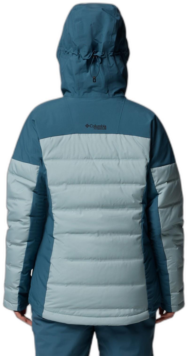 Glacier Ridge Down Jacket - Womens - everblue / crushed blue 1