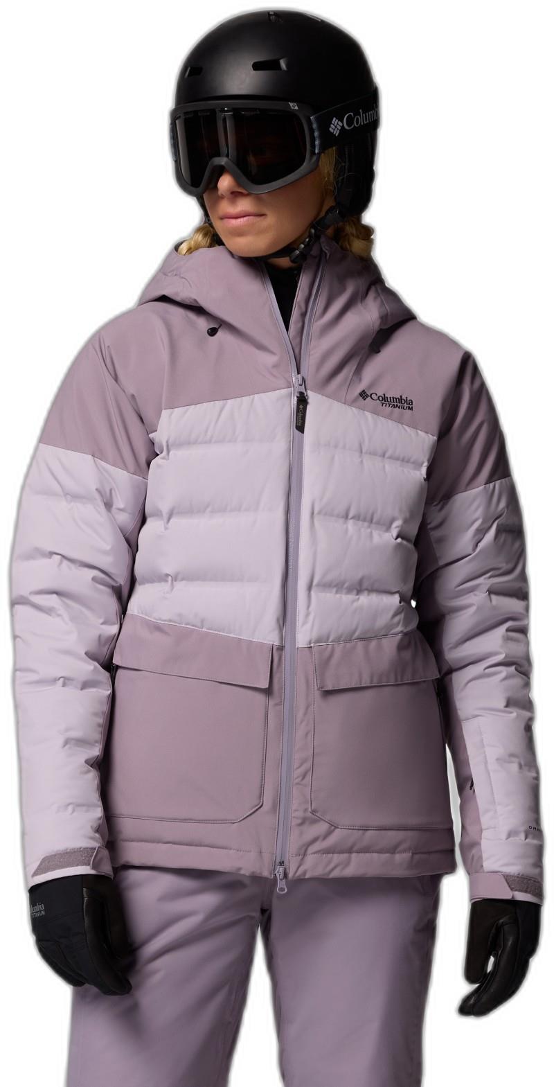 Glacier Ridge Down Jacket - Womens - shale purple / lavender pearl 1