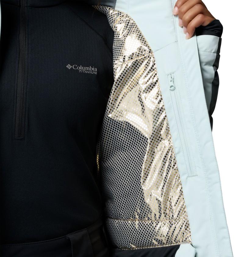Glacier Ridge Down Jacket - Womens - tea light / sedona sage 1
