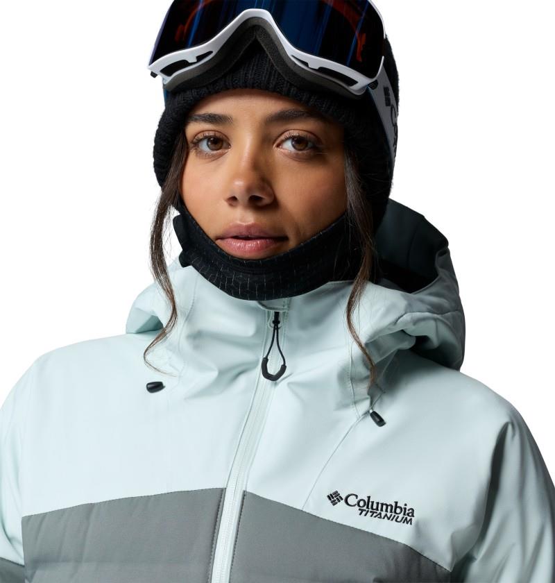 Glacier Ridge Down Jacket - Womens - tea light / sedona sage 1