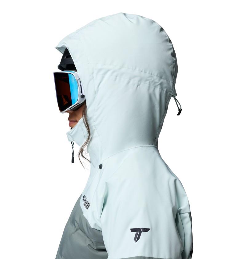 Glacier Ridge Down Jacket - Womens - tea light / sedona sage 1